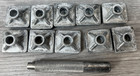 Vintage Craftool Co Usa 3d Leather Stamps Lot Of 10 W  Tool