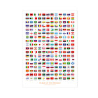 Large Scratch Off Flags Of The World A2 Poster Travel Map Gift - White Portrait