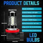 H11 Led Fog Light Bulbs H8 High Power Driving Lamp 8000k Blue Foglight Bulbs Kit