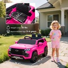 12v Kids Ride On Car Chevrolet Tahoe Electric Truck Suv Remote W  Light   Music