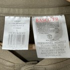 Rasco Fr Mens Khaki Flame Resistant Long Sleeve Henley Shirt Size L