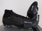 Nike Zoom Mercurial Superfly 9 Elite Fg Black-smoke Grey Sz 11  dj4977-001 