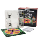 Game Night Wheel Of Drink Party Game W  Four Shot Glasses New In Box