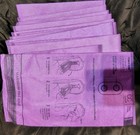 Oreck Saniseal Hepa Vacuum Cc Bag 10 Purple Bags  