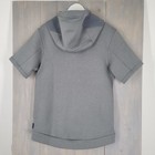 Nike Nfl Full Zip Short Sleeve Hoodie Mens M Gray New On-field Apparel  angela 