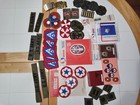 Vintage Us Army Patches Pins Lot Of 50
