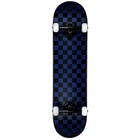 Krown Rookie Skateboard Complete Black blue Checker 7 75 