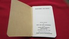 Rare Ww2 1942 Army And Navy Uso Christian Booklet  rations 100days   100   Pages