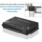Usb 3 0 To Ide   Sata Converter External Hard Drive Adapter Kit 2 5  3 5  Cable