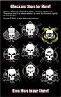 308 Rifle Skull Decals 2 Pack- Deer Elk Boar Game Hunting Die-cut Stickers
