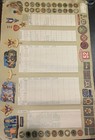 Bsa Boy cub Scouts Den troop Advancement Wall Chart  36  X 23    1964  Used