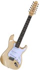 Cozart Twelve String Electric Guitar Maple Flamed New St  Style 12 String Guitar