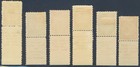Israel 1948 Doar Ivri  Cpl Fine Mh   Fulltab Set  Coins I   Sc 1-6  Wine grape
