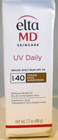 Elta Md Uv Daily Spf 40 Tinted Face Sunscreen 1 7oz 48g - Exp 5- 2027
