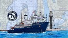 T s State Of Michigan Art Print Great Lakes Maritime Academy Alumni Cadet Gift