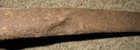 Bullet Struck Confederate Kenansville Saber In Scabbard  Early Va Dug  Published
