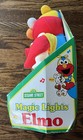 1997 Magic Light Elmo Plush Doll Sesame Street Mib Box Plays Songs Vintage