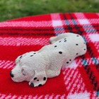 Sandicast Dalmation Puppy Vintage Dog    lil Snoozers    S43 Domino Made In Usa