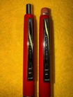 Vintage Paper Mate Ninety-eight Ballpoint Pen   Mechanical Pencil Dark Red Usa