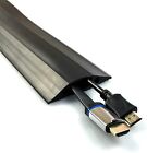 Black Cable Floor Protector   Cover  protect Prevent A Trip Hazardon1shelf  