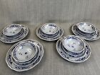 Longchamp Lc France Normandie Dinner Plates Bowls Set Of 25 Pieces Hand Painted