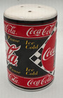 Coca Cola Coke Salt And Pepper Shaker Enesco  Ceramic Diner Set 1995 Vintage Set