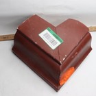 Amerimax Home Products 6 In  White Aluminum K-style Outside Gutter Miter