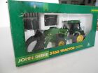 Vintage 1990 Ertl 1 32nd Scale John Deere 3350 Tractor W attachments  5647  Nib