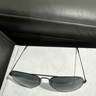 Ray Ban Black Aviator Sunglasses G-15 Green Lenses
