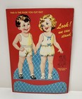 Vintage My Twins Uncut Paper Doll Book - Saalfield Artcraft - Yvonne Perrin