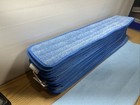 Rubbermaid Hygen    24in Microfiber Wet Mop Pad 12 Pack   blue  Q411 Lot Of 12