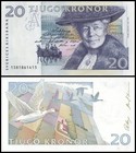 Sweden 20 Kronor  1991  P-61a 1  Unc X 10 Pcs