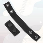 6pcs Duty Belt Keepers Tactical Heavy Duty Nylon Double Snaps Belt Keeper Police