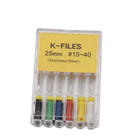 Limas Endod  nticas Dentales De Acero Inoxidable K-file Uso Manual 25 21mm 31mm