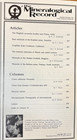 The Mineralogical Record Magazine November-december 1991