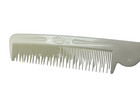 Vintage Goody Hair Comb White Plastic Teasing Rat Tail Usa 8    L