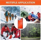 3 6 9pcs Emergency Sleeping Bag 84 x36  Waterproof Thermal Heat Retention