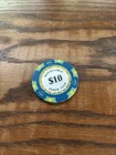 Monte Carlo Poker Club Monte Carlo  10 Denomination Casino Chips Lot Of 76