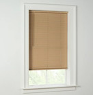 Mainstays 1  Cordless Vinyl Room Darkening Mini Blinds  Khaki  Cordless  36x72