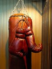 Cowhide Leather Punching Bag     Heavy-duty Boxing   Mma Training Gear   Unfilled 