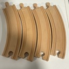 Lot 16 Pieces Random Wooden Railway Fits Thomas Brio Imaginarium Train Track 1i2
