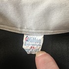 1970s Hilton Vintage Black And Gray Bowling Shirt With Embroidered Pocket Vtg