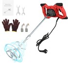 Cement Mixer  2300w Handheld Electric Concrete Mixer  Portable Mortar Mixer With
