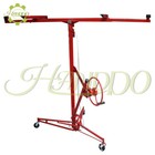16ft Drywall Lift Plasterboard Panel Rolling Lifter Lockable 150lbs