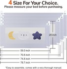 Bed Rail For Toddlers -with Double Child Lock  open Box New 