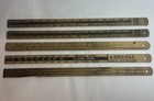 Gasoline Motor Oil  Wooden Measuring Stick Lily White  Firestone Ford Dixon Il 