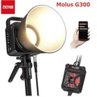 Zhiyun Molus G300 300w Bi-color Led Video Light Photography Lighting 2700k-6500k