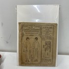 Mccall 3127  1920s Ladies Misses Sz Small 34-36 Bust Apron Pattern Complete