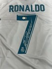 Cristiano Ronaldo Signed Real Madrid Home Jersey Coa Beckett