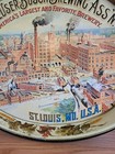 Vintage  anheuser Busch Brewing Ass n  St Louis  Mo  U s a  Beer Serving Tray 